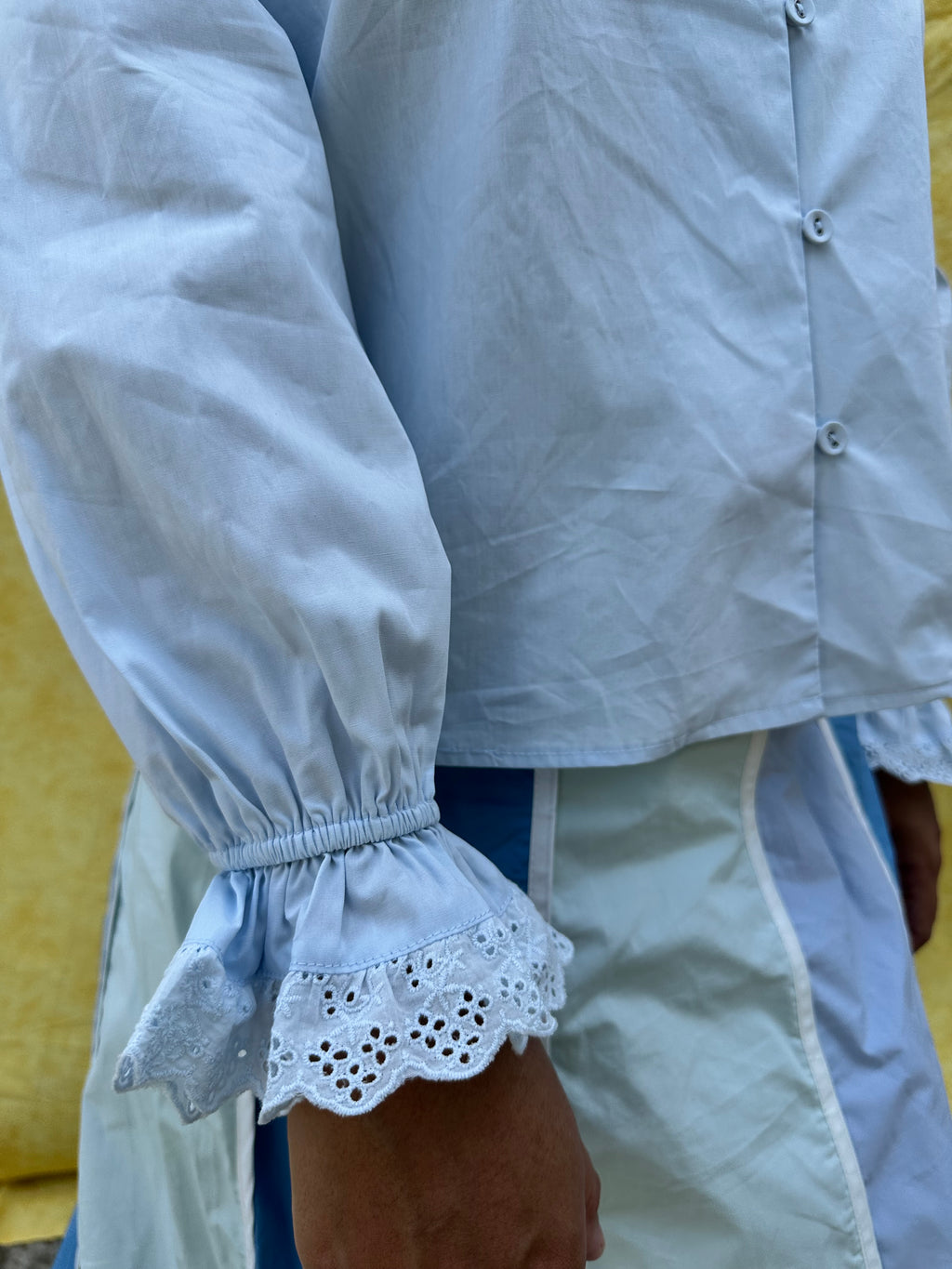The White Scallop Dream Top