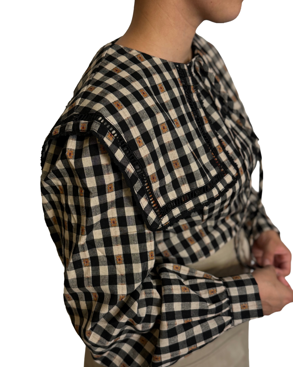 Heirloom Gingham Blouse
