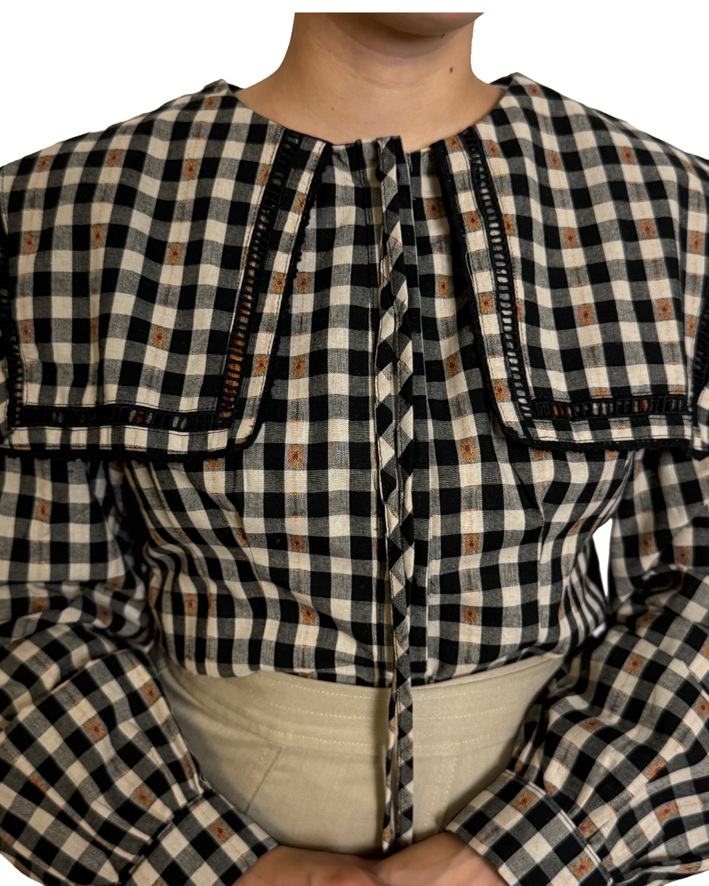 Heirloom Gingham Blouse