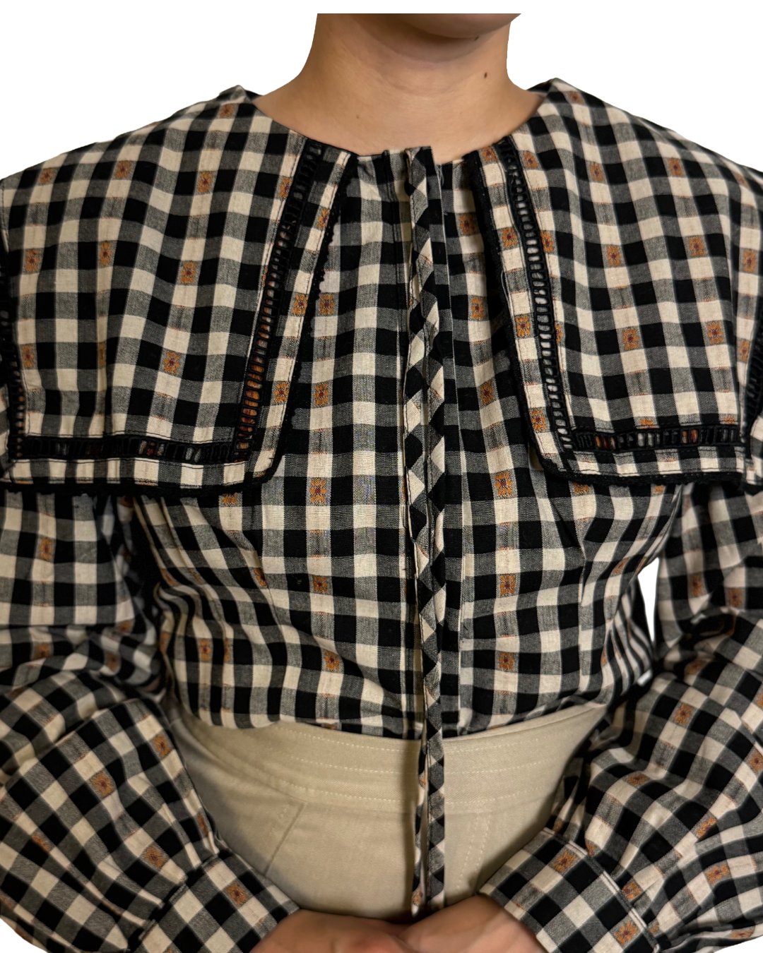 Heirloom Gingham Blouse