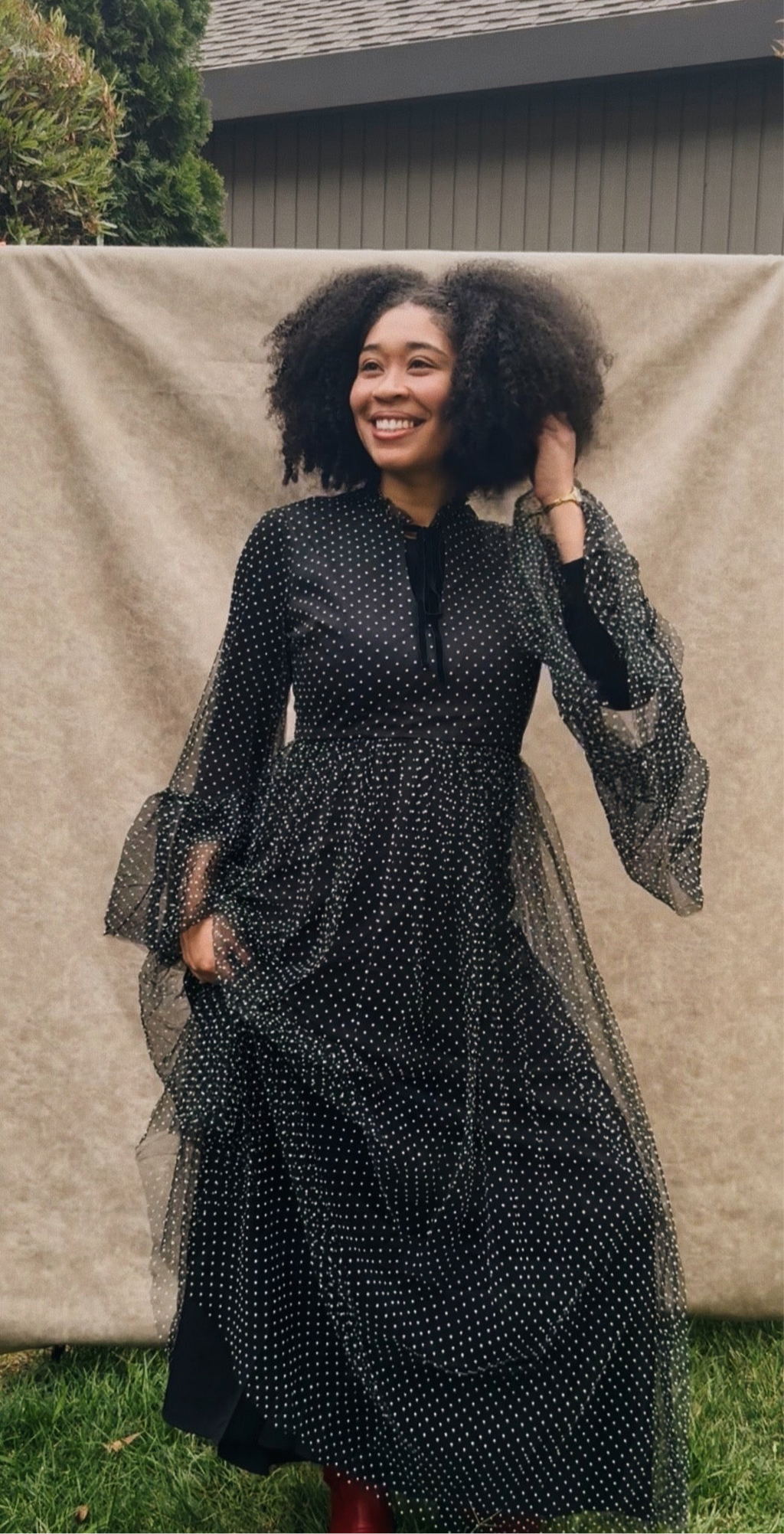 Dottie Mesh Maxi Dress