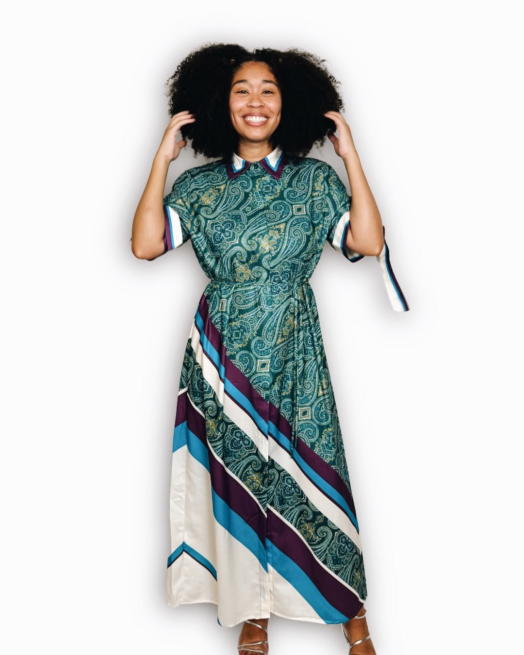 Colette Paisley Dress