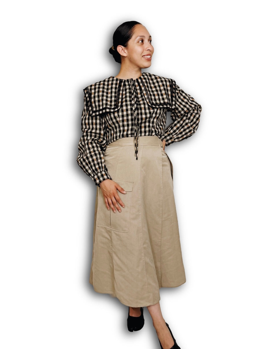 Heirloom Gingham Blouse