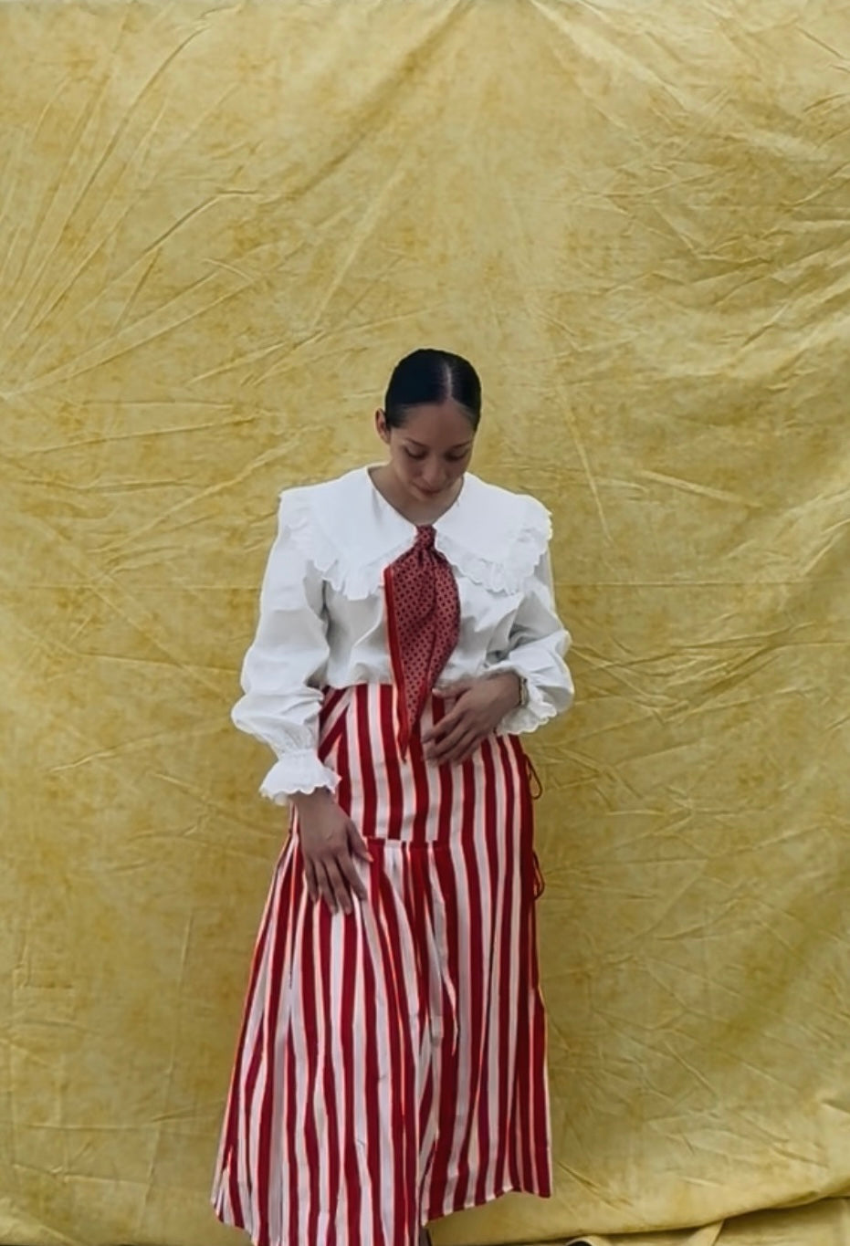 Valentina Stripe Skirt