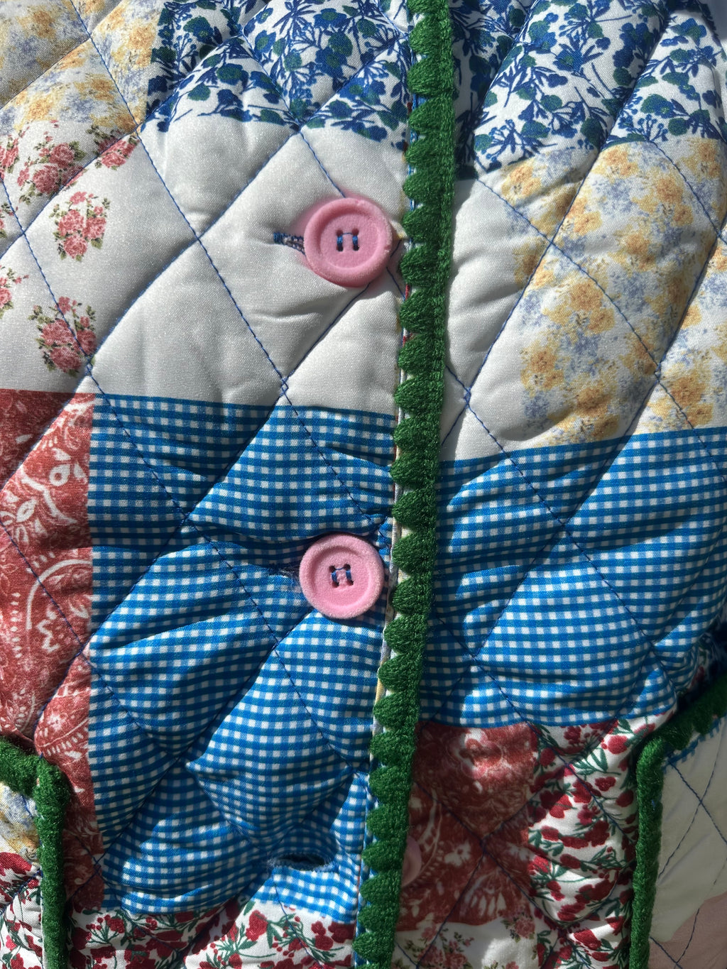 Solenne Patchwork Jacket