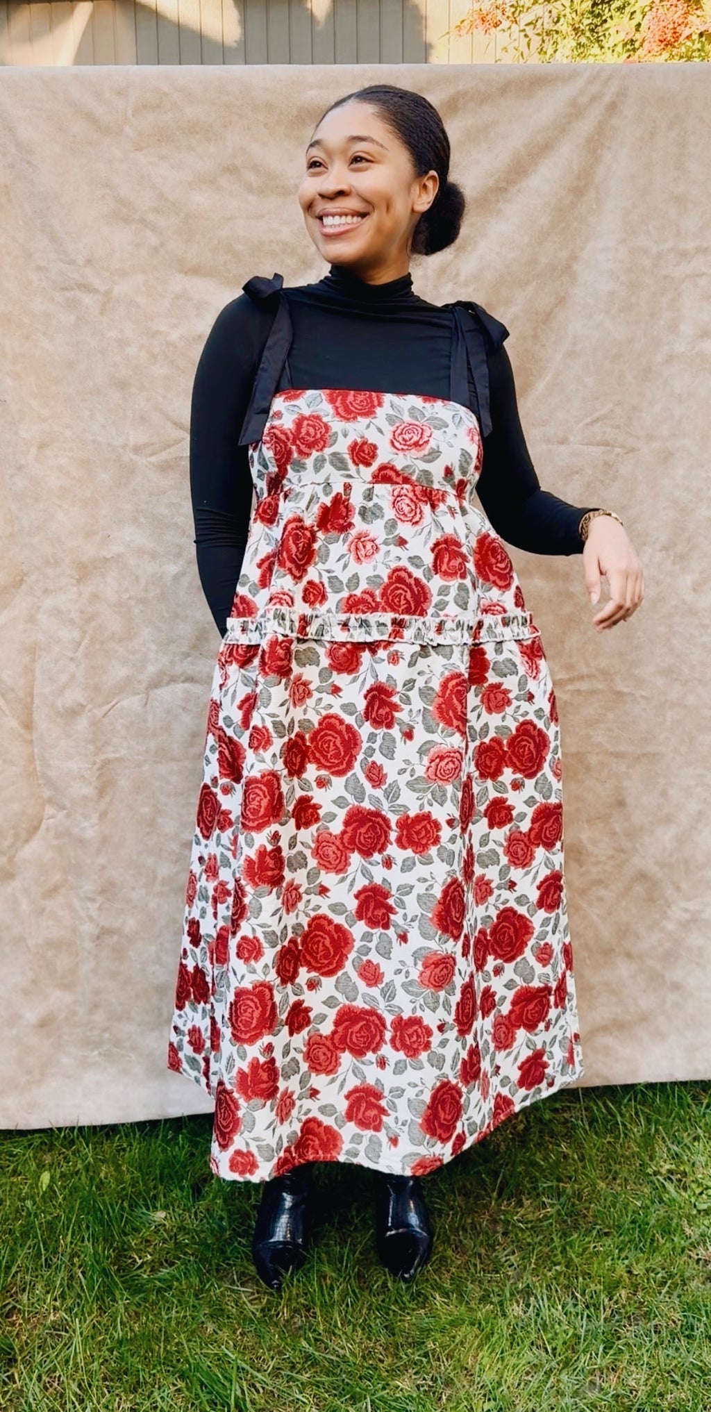 Amara Midi Rose Dress