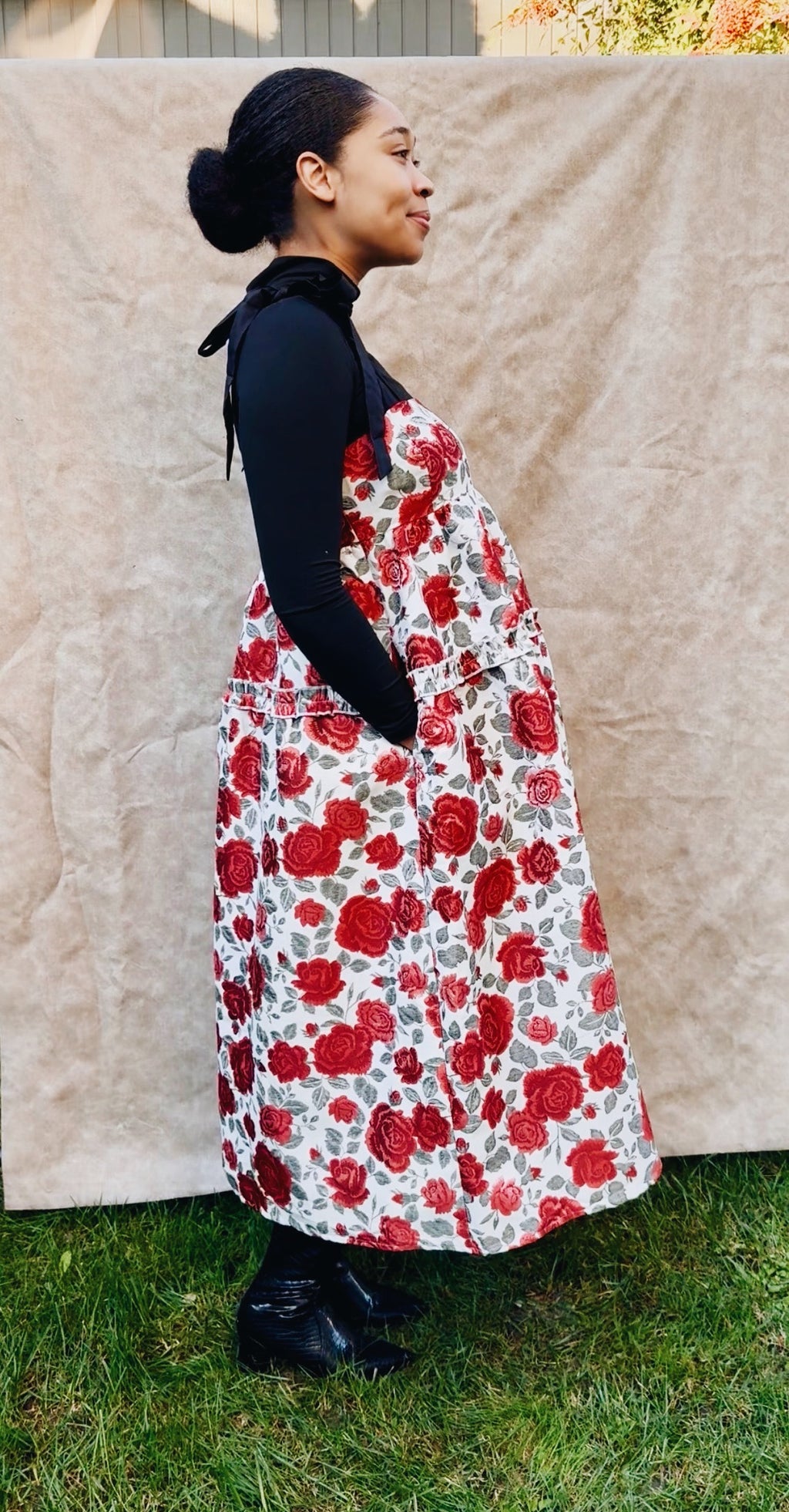 Amara Midi Rose Dress