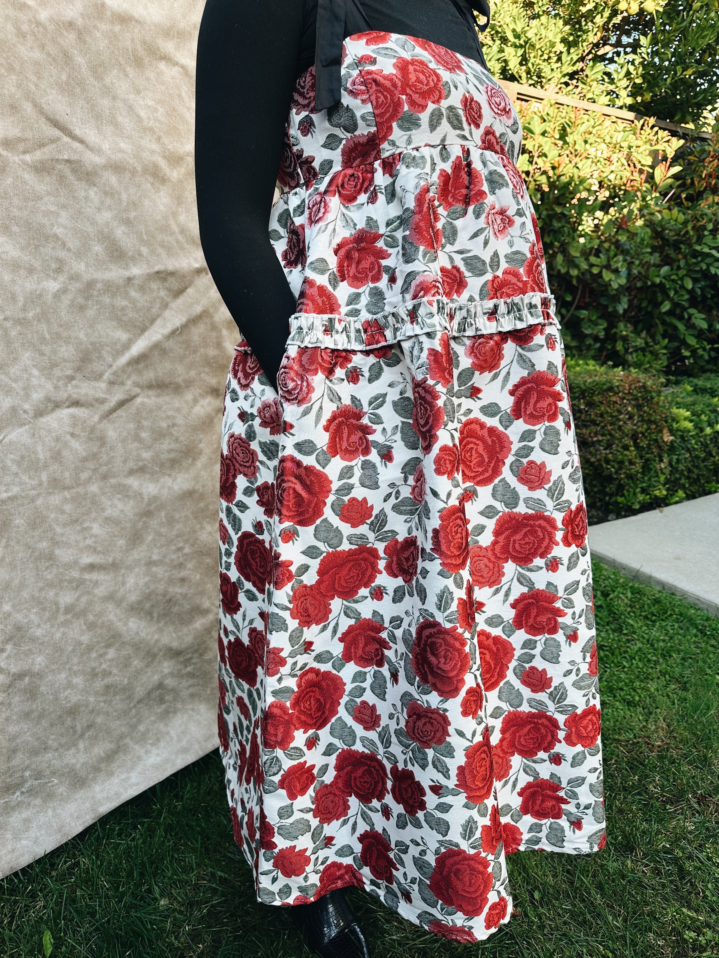 Amara Midi Rose Dress